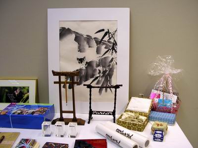 Gifts raffled for Sumi-e Artists of Canada fundraiser