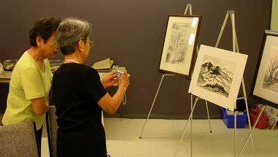 Taking pictures of paintings