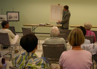 Gary Bist explains seal ceremony